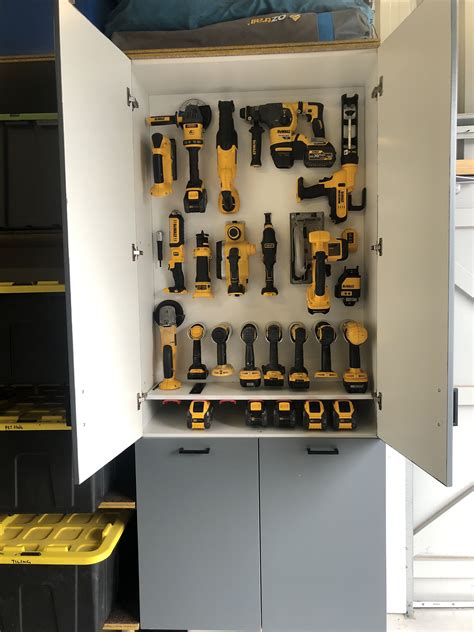 Pin by Rick on DEWALT | Tool storage diy, Garage tool storage, Garage ...