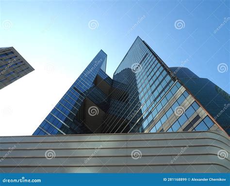 Modern Architecture of Megacities, the Appearance of a Big City. Stock Image - Image of ...