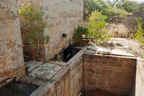 Concrete Pit Of An Old Salt Plant Free Stock Photo - Public Domain Pictures