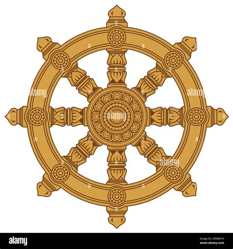 Dharma chakra hi-res stock photography and images - Alamy