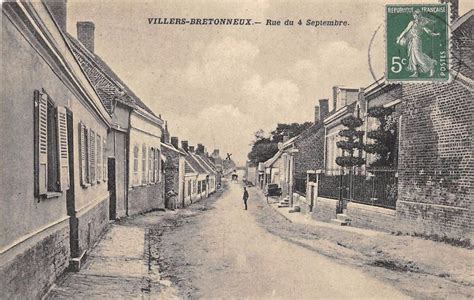 CPA 80 VILLERS BRETONNEUX RUE DU QUATRE SEPTEMBRE | eBay