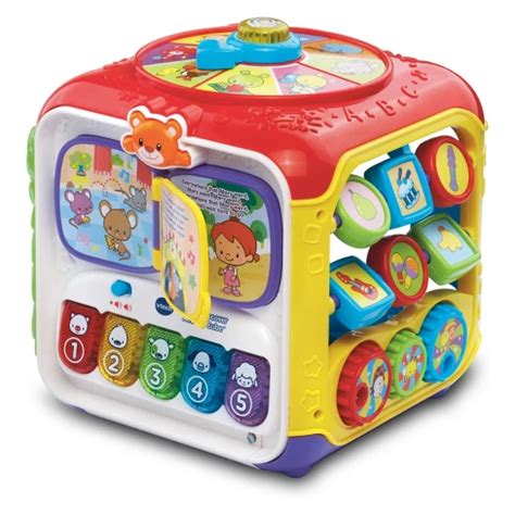 Baby Gyms & Play Mats Vtech Baby Infant Discovery Cube Alphabet ...