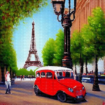 kikkapink paris vintage car animated background, kikkapink , paris , car , animated , background ...