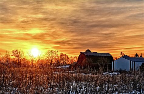 Iowa Winter Sunrise Photograph by Bonfire Photography - Fine Art America