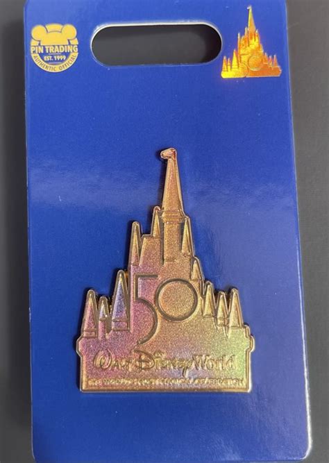 Mickey & Friends Walt Disney World 50th Anniversary Open Edition Pins - Disney Pins Blog