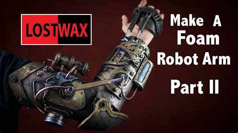 How to make a steampunk gauntlet from foam PART 2. DIY cosplay robot ...