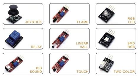 Top 100+ All Arduino Kit Components list & Arduino sensor list - SM Tech