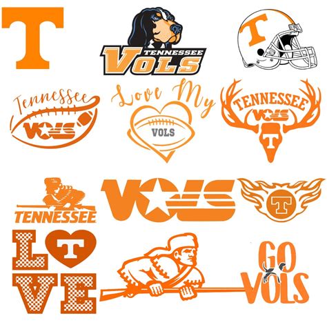 Tennessee-vols Svg Tennessee-vols Football Team Svg State - Etsy