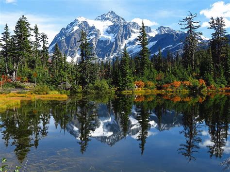 Mt. Shuksan and Lake in WA, mount shuksan washington HD wallpaper | Pxfuel