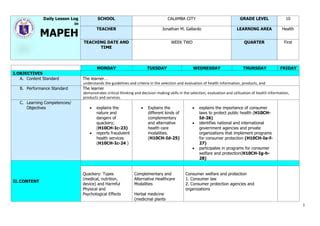 Q1 Grade 10 HEALTH D..........LL Week 2.pdf | Free Download