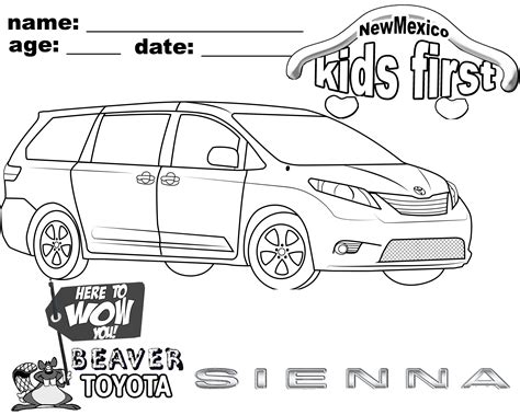 Super Car Toyota Fsx Coloring Page Cool Car Printable Free - Coloring ...