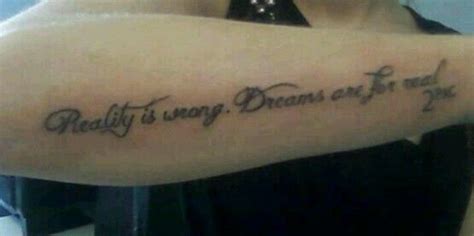 Tupac Quote Tattoo - ShortQuotes.cc