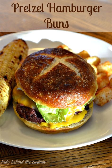 Soft Pretzel Burger Bun Recipe | Bryont Blog