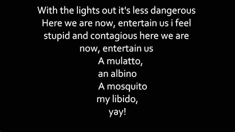 Nirvana - Smells Like Teen Spirit Lyrics - YouTube