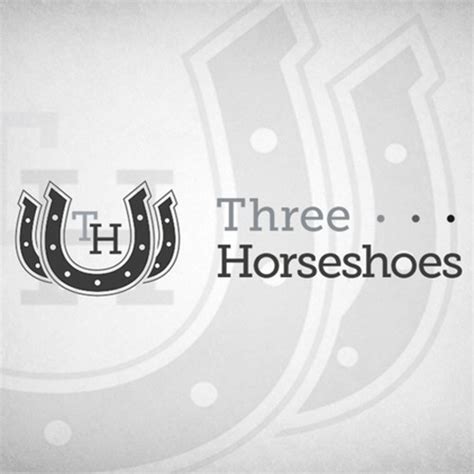 logo for Three Horseshoes | Logo design contest