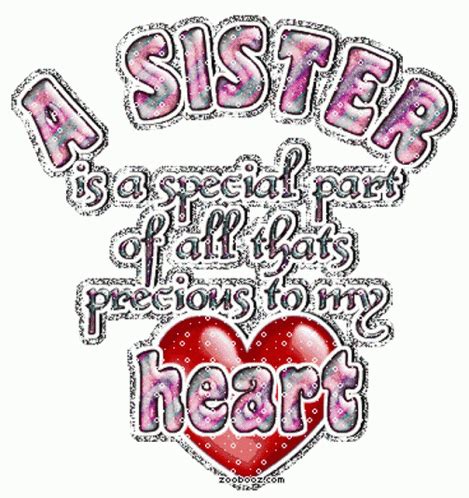 Sister I Love You Sister Sticker - Sister I Love You Sister Siblings ...