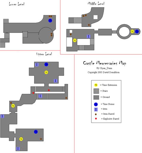 Resident Evil 4 Castle Mercenaries Map (PNG) - ieatdirttoo - Neoseeker ...