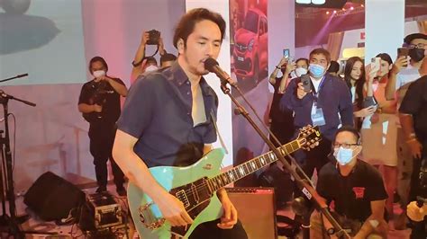 Rico Blanco performs Antukin at the Suzuki Booth in Philippine ...