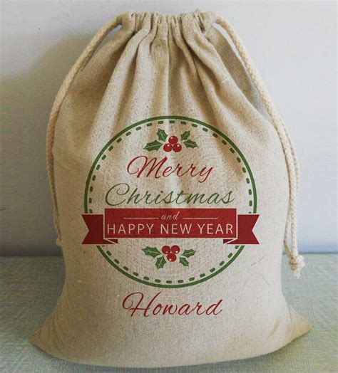 Personalized Santa Sacks,Christmas Stocking,Christmas Gift Bag,Custom ...