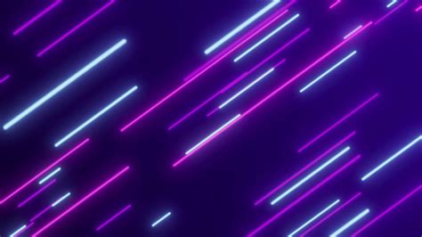 4K Rounded Neon Multicolored lines Background Looped Animation | Free Footage | Motion Made ...