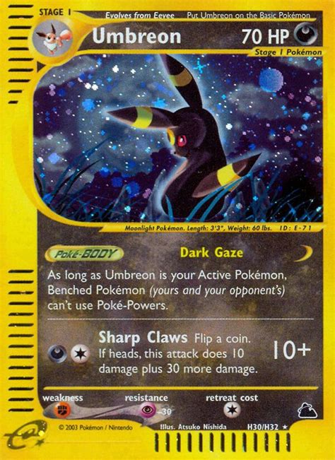 umbreon — Page 2 of 2 Pokemon Umbreon, Mega Pokemon, Charizard, Pokemon Art, Old Pokemon Cards ...