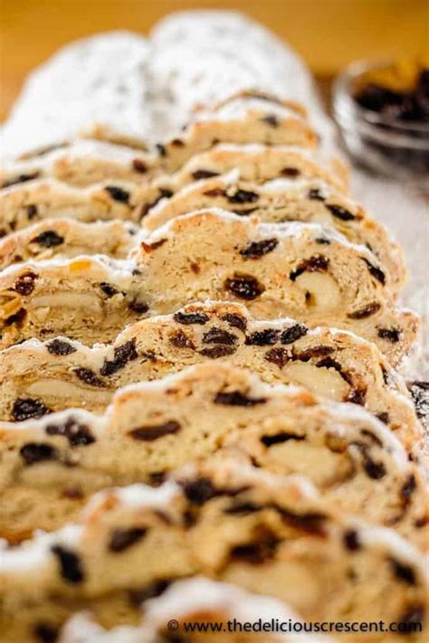 German Stollen Recipe - The Delicious Crescent