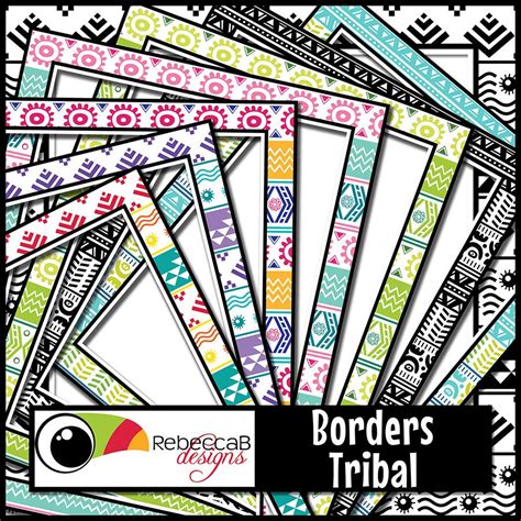 Tribal Clipart Tribal Borders Clip Art Borders Tribal