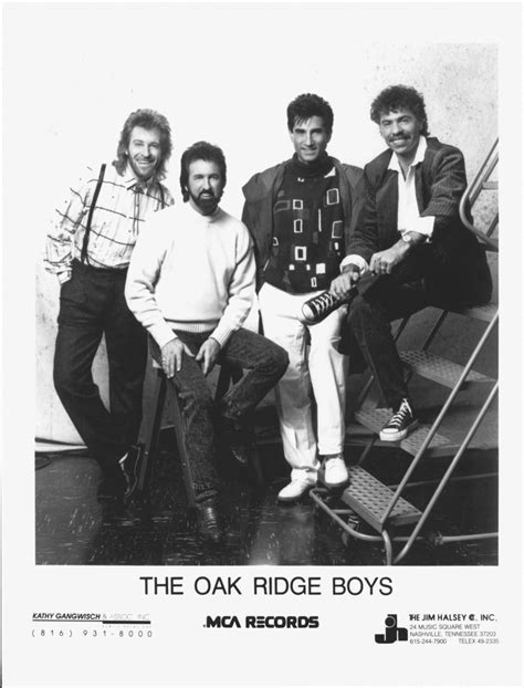 Oak Ridge Boys (1990) | The oak ridge boys, Country music artists ...