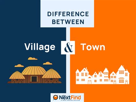 20+ Differences Between Village and Town (explained)