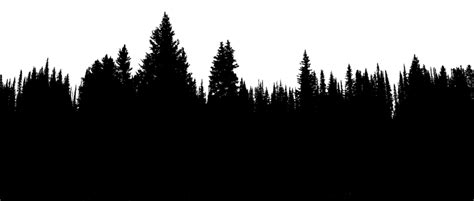 Tree Line | Tree silhouette tattoo, Silhouette tattoos, Forest silhouette