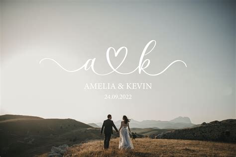 Wedding calligraphy monogram on Behance