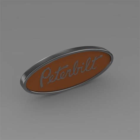 Peterbilt Logo - 3D Model by Creative Idea Studio