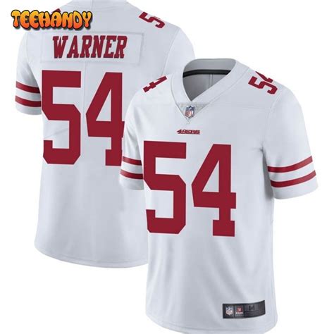 San Francisco 49ers Fred Warner White Limited Jersey