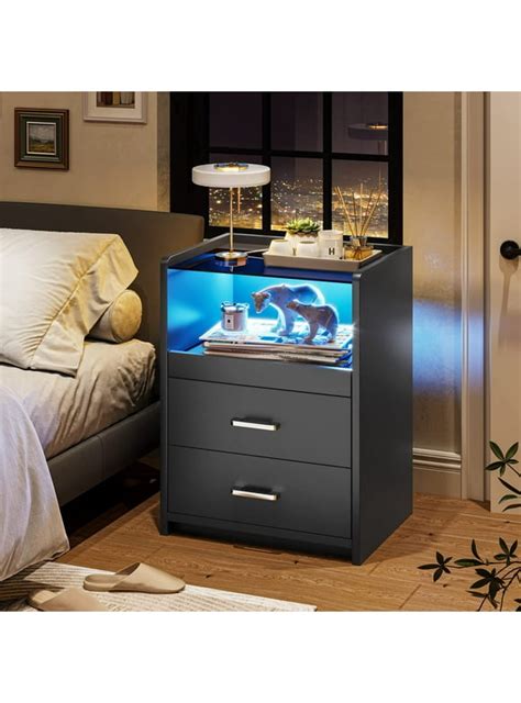 Industrial Nightstands in Nightstands - Walmart.com