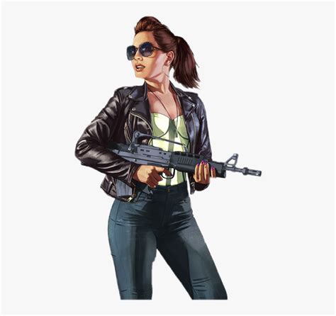 Gta V Characters Png, Transparent Png - kindpng