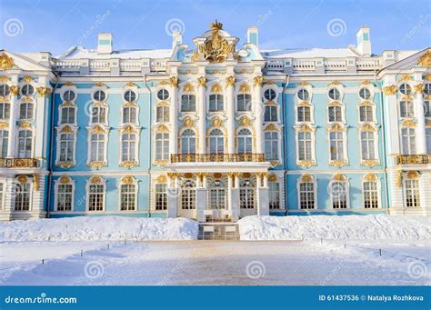 Catherine the Great Palace, Saint Petersburg. Stock Photo - Image of architecture, great: 61437536