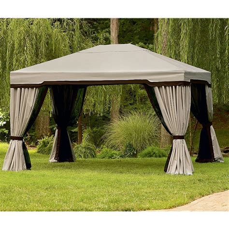 Buy Garden Winds Replacement Canopy for the Garden Oasis Sojag 10x12 Gazebo, 350 Online at ...