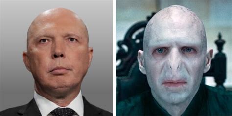 Voldemort dresses up Peter Dutton for Halloween - nccRea