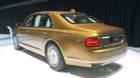 Aurus Senat S600 Shows Stately Shape In Geneva