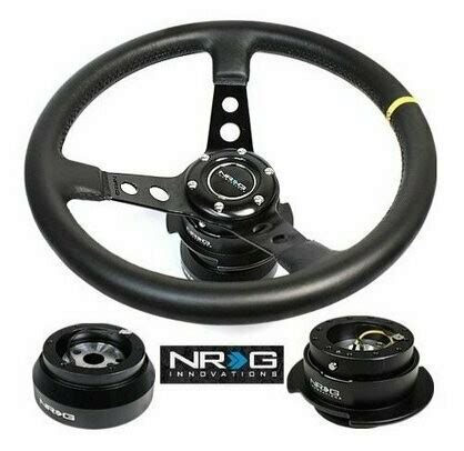 NRG Complete Detachable Steering Wheel Kit