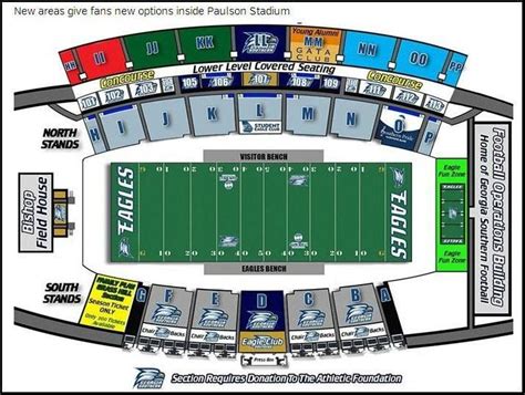 Paulson Stadium Seating Chart | Printable Templates Free