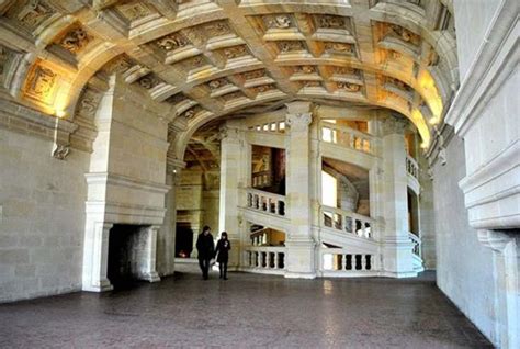 Da Vinci Designed a Double Helix Staircase at the Château de Chambord | Ancient Origins