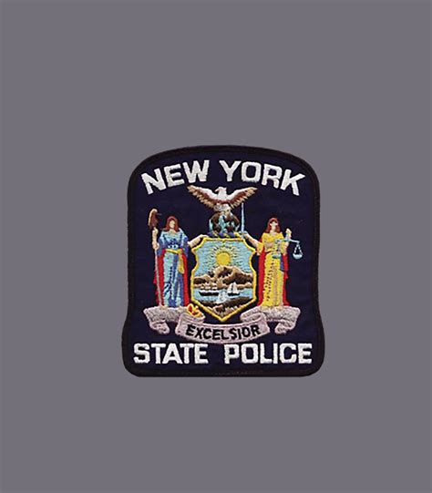 New York State Police Patch Image Digital Art by Baldur Aaliya - Pixels