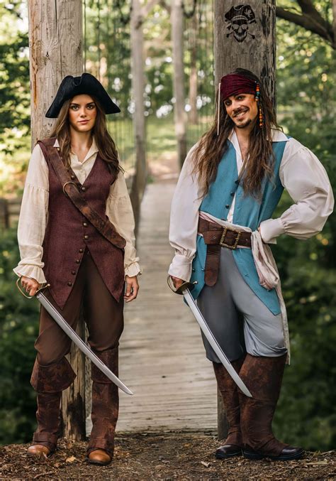 Mens Captain Jack Sparrow Costume | Jack sparrow costume, Elizabeth ...