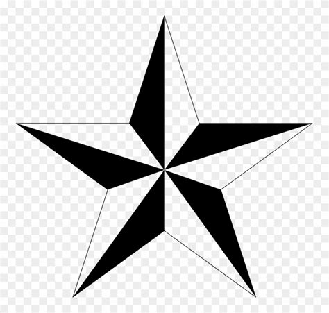 Nautical Star Vector - Nautical Star, HD Png Download - 757x720(#365517) - PngFind