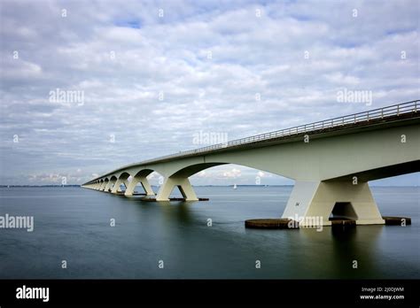 The Zeeland Bridge Stock Photo - Alamy