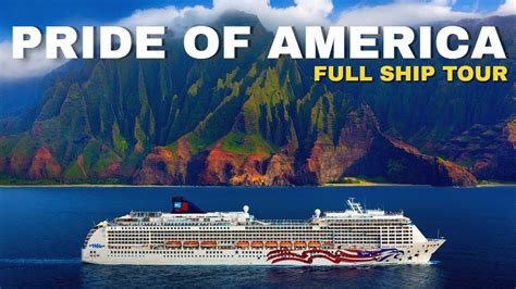 Pride of America Cruise Ship NCL | #NclPrideOfAmerica | NCL Pride of America | Full Ship ...