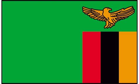 Zambia Flag Eagle