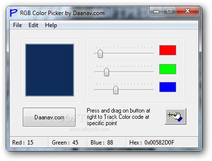 RGB Color Picker 1.0 - Download, Review, Screenshots