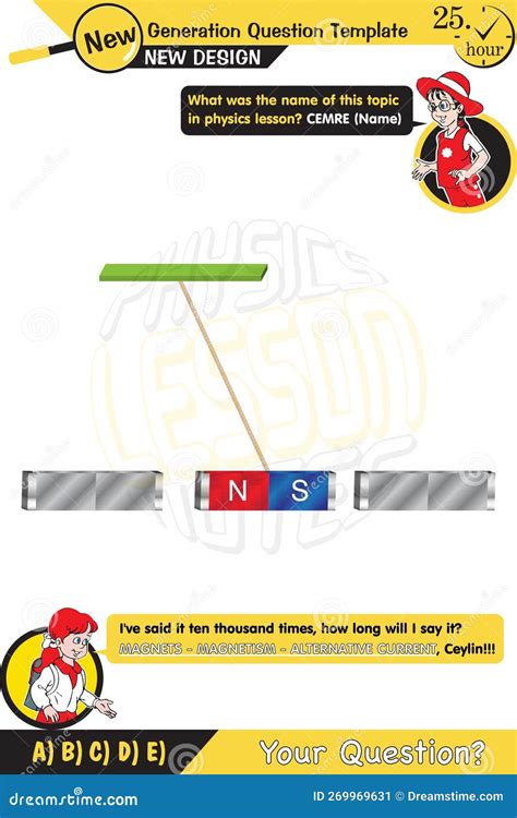 Physics, Magnets, Scientific Magnetic Field and Electromagnetism Vector ...